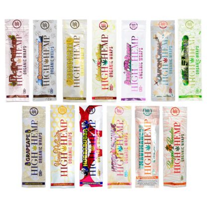 High Hemp - Blunt Wraps 有機麻纖雪茄紙 2入：圖片 7