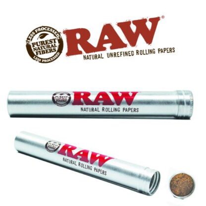 RAW - Metal Tube 捲菸收納罐：圖片 3