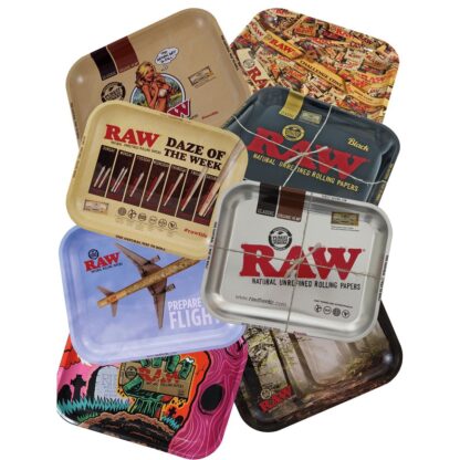 RAW - Metal Rolling Tray S號 金屬捲煙盤