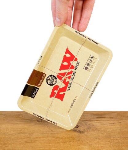 RAW - Metal Rolling Tray S號 金屬捲煙盤：圖片 2