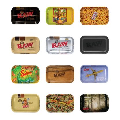RAW - Metal Rolling Tray M號 金屬捲菸盤：圖片 6