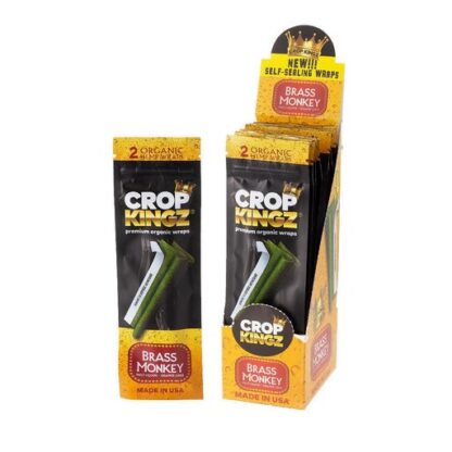 Crop Kingz - Hemp Wraps 麻纖雪茄紙 2入：圖片 2