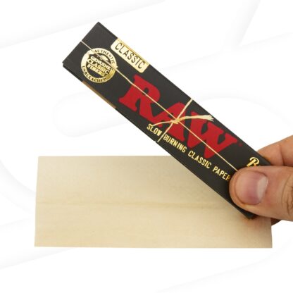 RAW - Black 黑選 King Size 捲菸紙 110mm：圖片 3