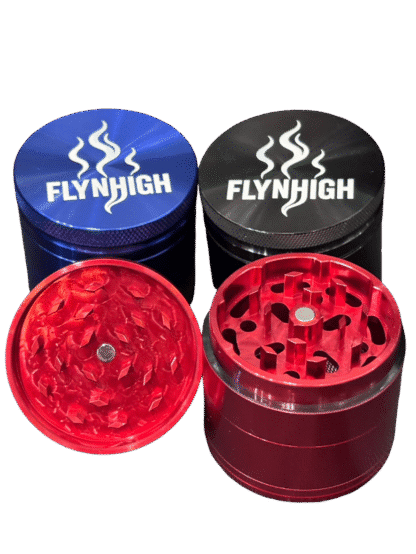 FlyNHigh - 鈦鋁合金 四片式 研磨器 50mm：圖片 7