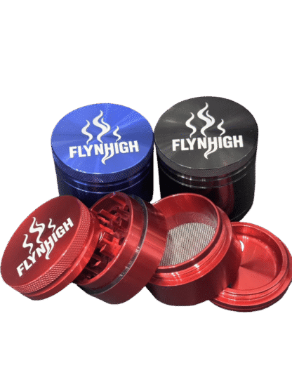 FlyNHigh - 鈦鋁合金 四片式 研磨器 50mm：圖片 3
