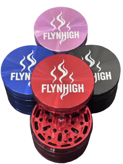 FlyNHigh - 鈦鋁合金 四片式 研磨器 62mm