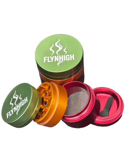 FlyNHigh - 鈦鋁合金 四片式 研磨器 [RASTA系列] 50mm.55mm
