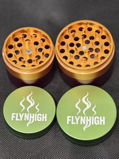 FlyNHigh - 鈦鋁合金 四片式 研磨器 [RASTA系列] 50mm.55mm：圖片 6