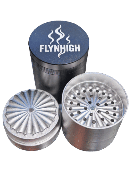 FlyNHigh - 5 片式無齒鋁合金 研磨器 63mm
