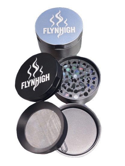 FlyNHigh - 四片式 防黏鋁合金 研磨器 63mm：圖片 6