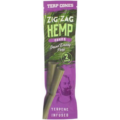 Zig Zag - Hemp cones 麻纖維 雪茄預捲菸 [ 萜烯+] 2入：圖片 4