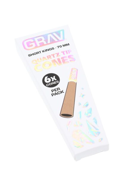 Grav Labs - Short Kings 石英濾嘴 預捲菸 [70mm] 6入