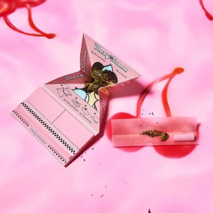 BLAZY SUSAN - 粉紅KING SIZE 豪華捲菸套裝 110mm：圖片 5