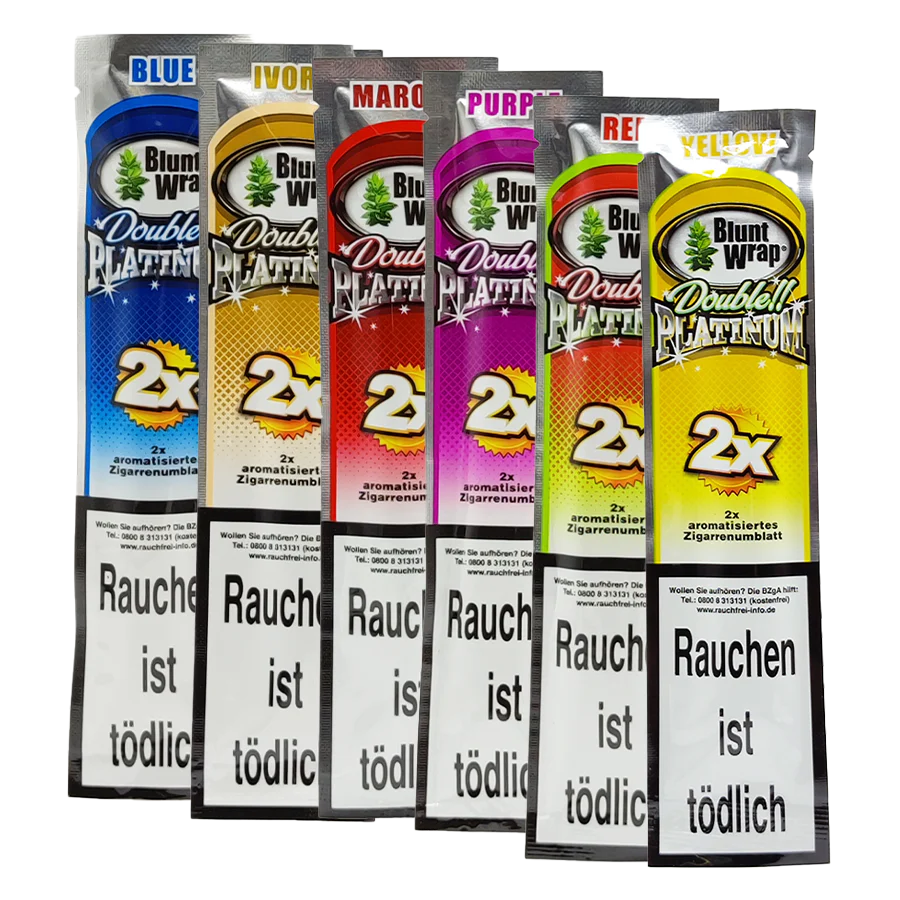 Blunt Wrap -  Double Platinum風味 雪茄紙 2入