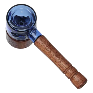 Dogg lbs - Wood Grain Hammer 木紋手持 玻璃菸斗