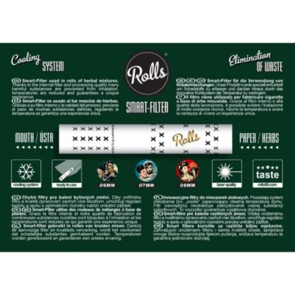 Rolls®- Smart Filter 6 mm 滾筒濾嘴 12入：圖片 7