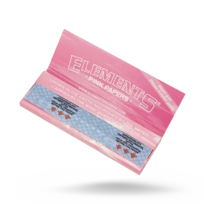 Elements - （1 1/4 ）Pink 粉紅捲煙紙 78mm：圖片 3