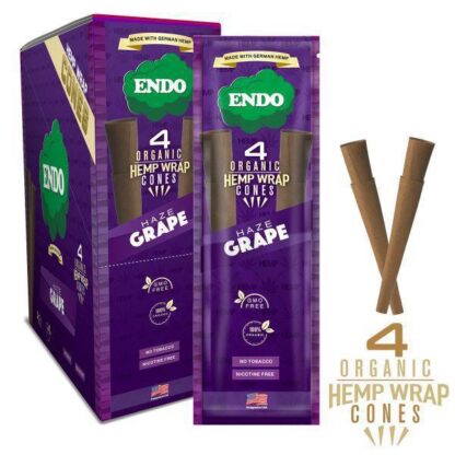 Endo - Organic Hemp 雪茄預捲菸 4入：圖片 3