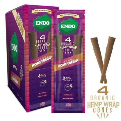 Endo - Organic Hemp 雪茄預捲菸 4入：圖片 4