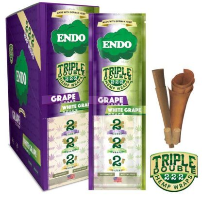 Endo - Triple Duble 雪茄皮+預捲菸 套組[萜烯+] 4入：圖片 3