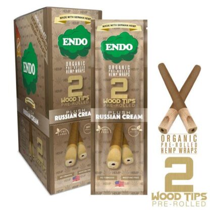 ENDO - HEMP WRAP 雪茄預捲菸 [附木質濾嘴] 2入：圖片 7