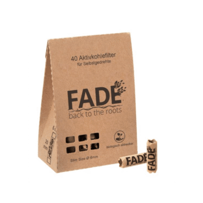 FADE - 木質 活性碳濾嘴 [ø 6.4mm] 40入
