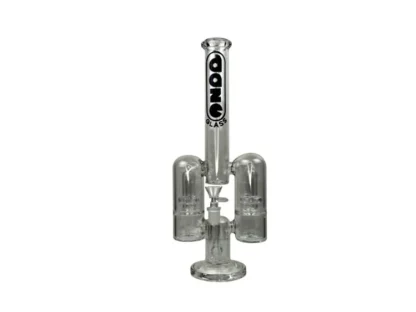 Daze Glass - 14" 火箭飛船雙噴頭 水菸斗