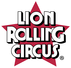 Lion rolling circus