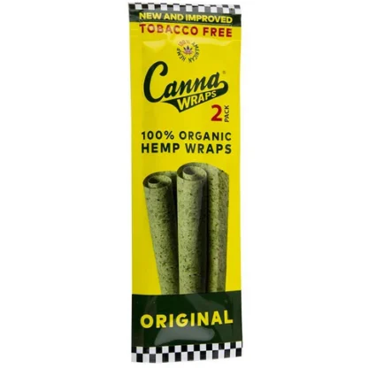 Canna WRAPS - Organic Hemp Wraps 雪茄皮 [萜烯+] 2入