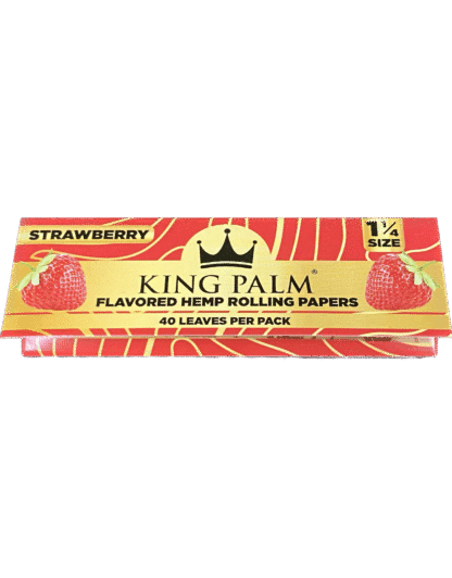 King Palm - 1 1/4 風味捲菸紙 [草莓口味] 78mm