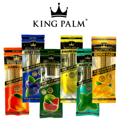 King Palm - Real  Leaf Rolls 天然棕櫚葉 雪茄預捲菸 2入