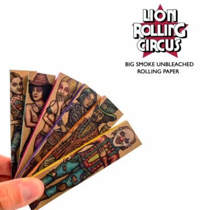 Lion Rolling Circus - [KingSize] 小丑馬戲團 無漂白捲菸紙 110mm：圖片 4