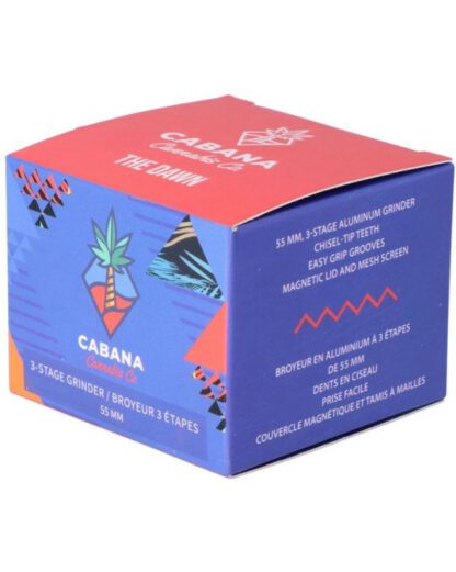 Cabana Cannabis Co. – The Dawn 四片式 研磨器 55mm：圖片 6