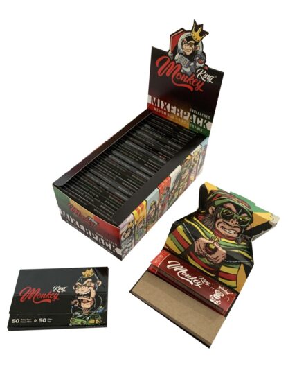 Monkey King - 1 1/4 捲菸紙組合托盤組 78mm：圖片 2