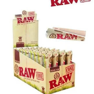 RAW - Organic Pre-Rolled Cone 有機 預捲菸 king size 3入