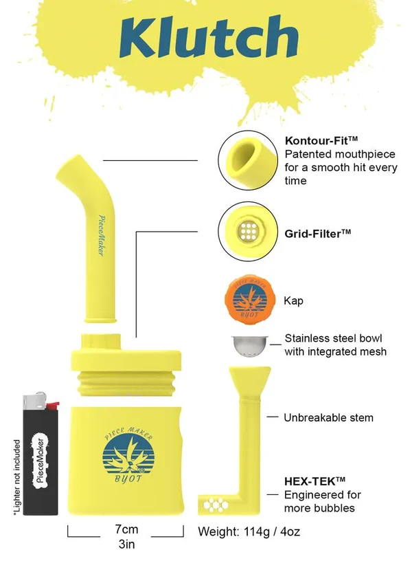PIECEMAKER - Klutch 便攜式矽膠 起泡器:圖片 2