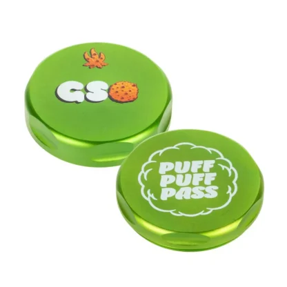 Famous Brandz - Puff Puff Pass 鋁合金 四片式 研磨器 55mm：圖片 3