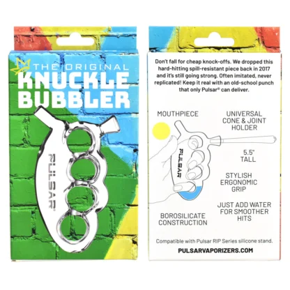 Pulsar - Glass Knuckle Bubbler 手指虎 起泡器：圖片 2