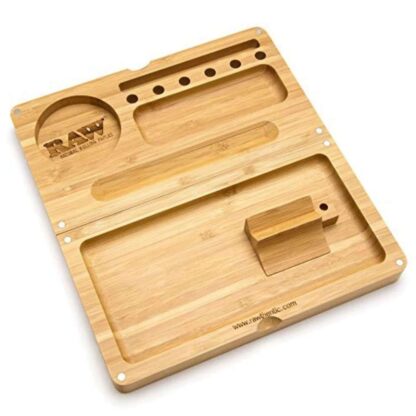 RAW - Bamboo Tray 竹製兩片式 捲菸盤