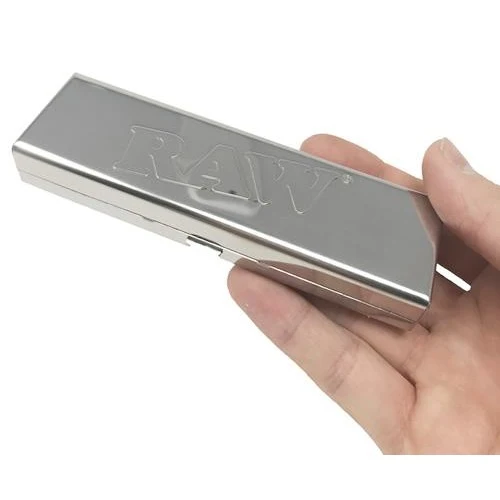 RAW - Stainless Steel Paper Case 不鏽鋼捲菸紙 收納盒:圖片 2