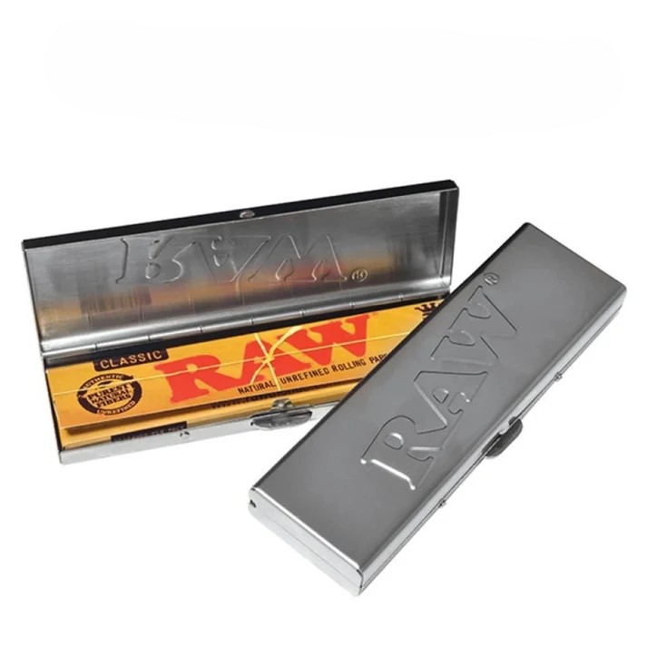 RAW - Stainless Steel Paper Case 不鏽鋼捲菸紙 收納盒:圖片 3