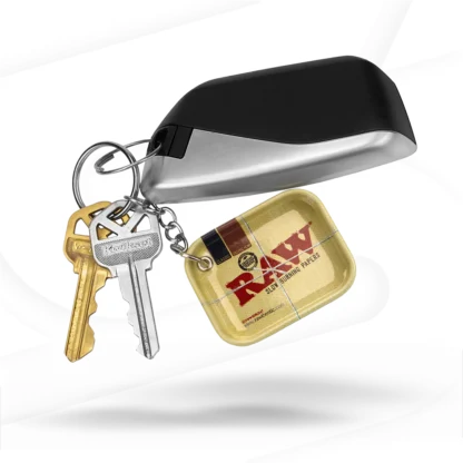 RAW - Mini Tray 微型捲菸盤 造型鑰匙圈：圖片 3