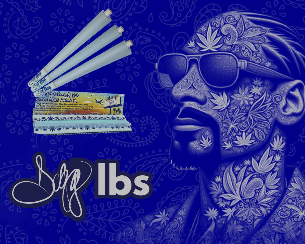 Dogg lbs - Blue Paisley ks 藍色佩斯利 預捲菸 3入:圖片 11