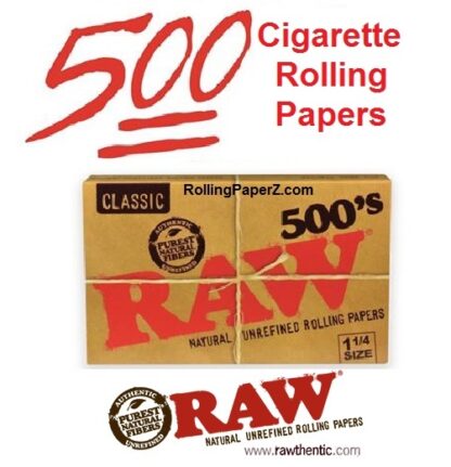 RAW - Classic 經典 捲煙紙 78mm [500入]
