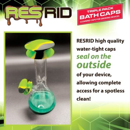 RES RID -Cleaning Caps 水菸清潔硅膠套：圖片 6