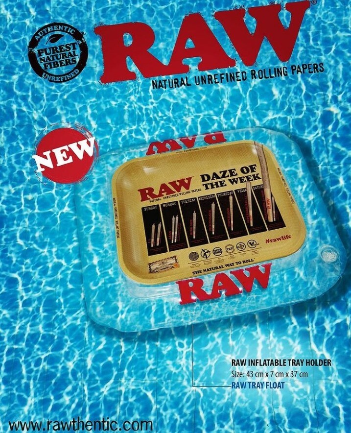 Raw - Floating Rolling Tray 漂浮捲煙托盤