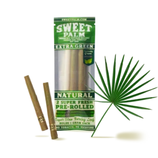 Sweet Palm - Natural Leaf Roll 棕櫚葉 雪茄預捲菸 2入