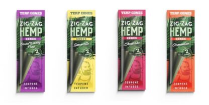 Zig Zag - Hemp cones 麻纖維 雪茄預捲菸 [ 萜烯+] 2入
